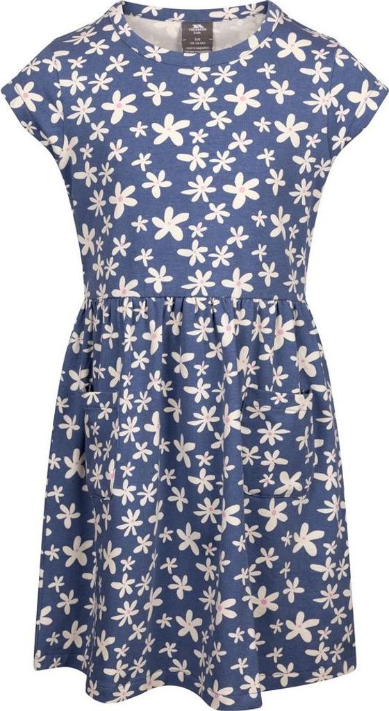Trespass - "Happiness" Kleid für Mädchen, kurzärmlig TP7325 (98) (Blau)