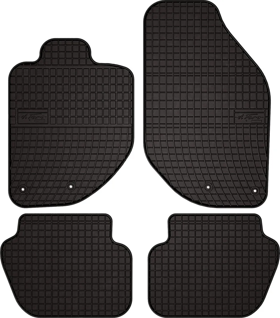 Set Tappetini Gomma Neri Volvo V70 I (1996-2000) Station Wagon