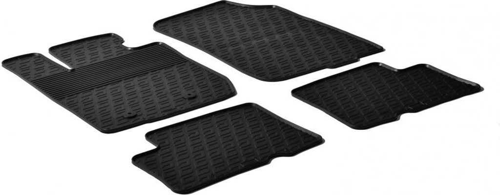 Tappetini in gomma per Dacia Duster 2010-2015 Immagine del prodotto 