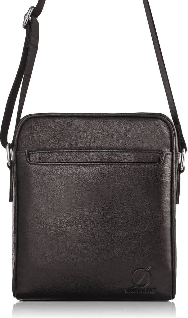 Brødrene Herrentasche über die Schulter Miembros brown Produktbild 