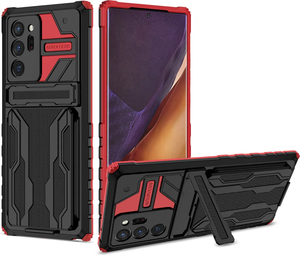 Offerta Cover Note 20 Ultra Rossa: Protezione Robusta + Porta Carte