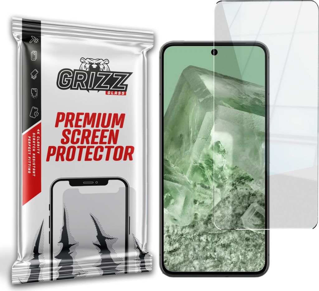 Hybriertes Glas GrizzGlass HybridGlass für Google Pixel 8 Pro