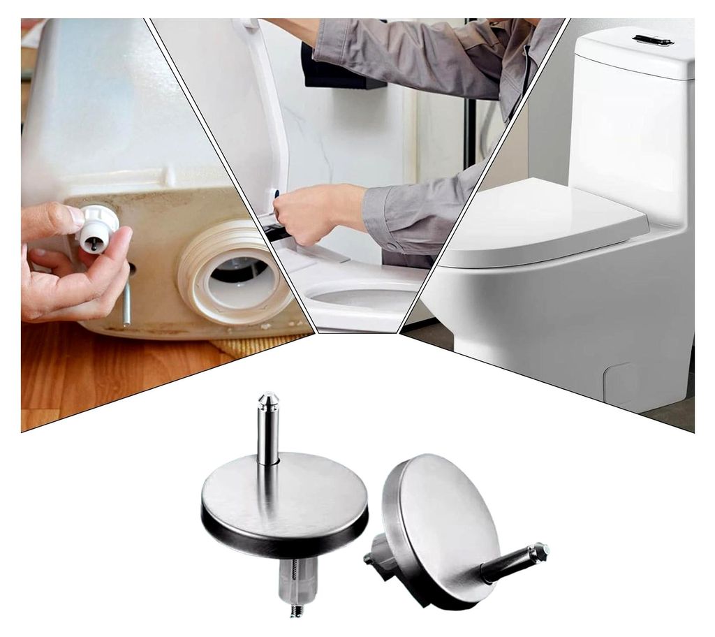 Toilettenschrauben, WC-Sitzbolzen | Scharnier-Bolzen und Schrauben - Ersatzteile für Schnellspannbefestigung, rostbeständiges Badezimmerzubehör ...