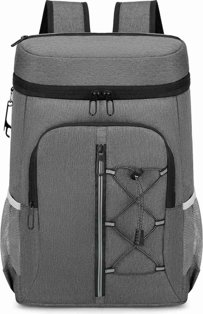 Isolierter Kühlrucksack, bequeme weiche Tasche, leicht, Camping