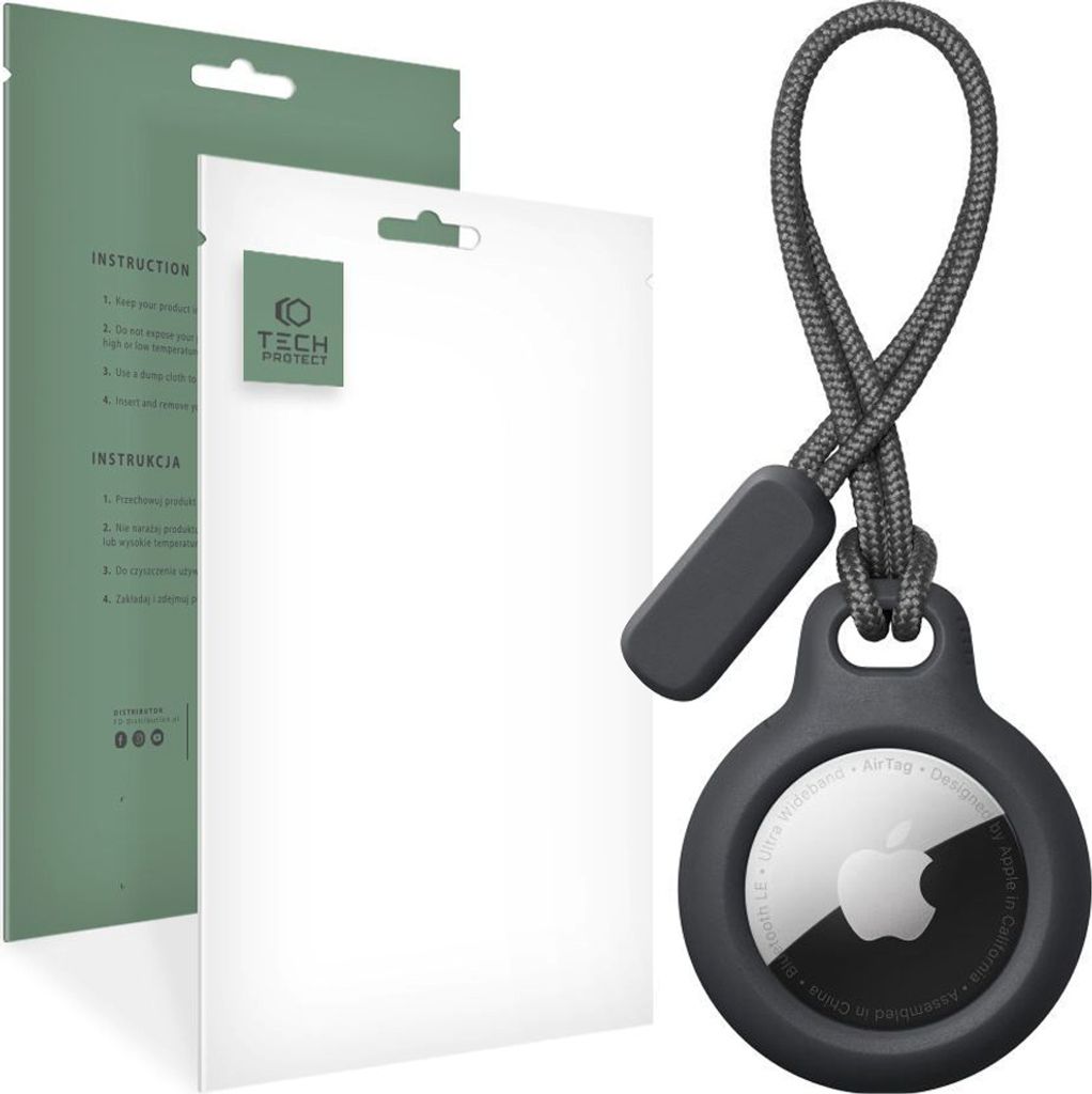 Tech-Protect Rough Chain Apple Airtag Black Obrázok produktu 