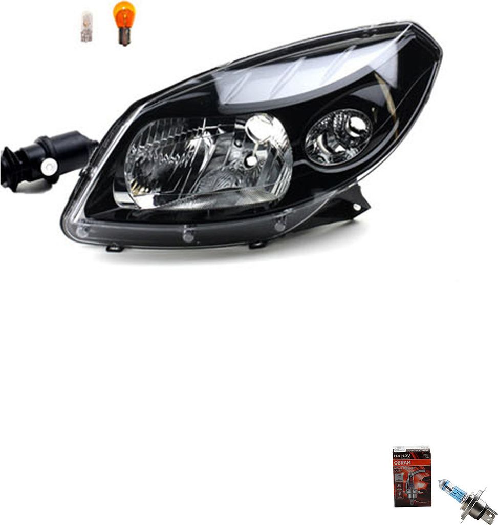 Scheinwerfer + Osram Night Breaker Laser passend für Dacia Produktbild 
