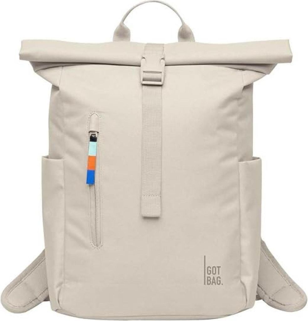 Got Bag Rolltop Easy Small Rucksack Beige Beige One Size