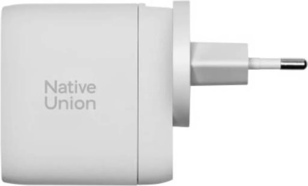 Native Union Caricabatterie GaN 67W Bianco: Eleganza e Potenza PD