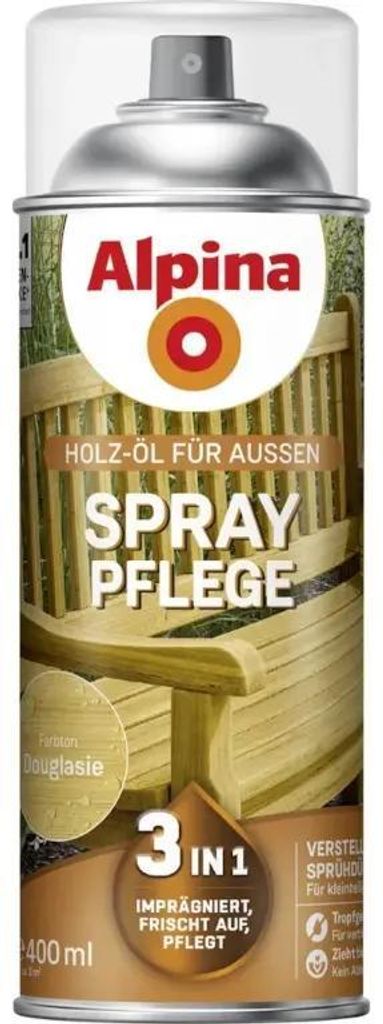 alpina pflege-spray douglasie 0,4L (Holzöl-Spray)