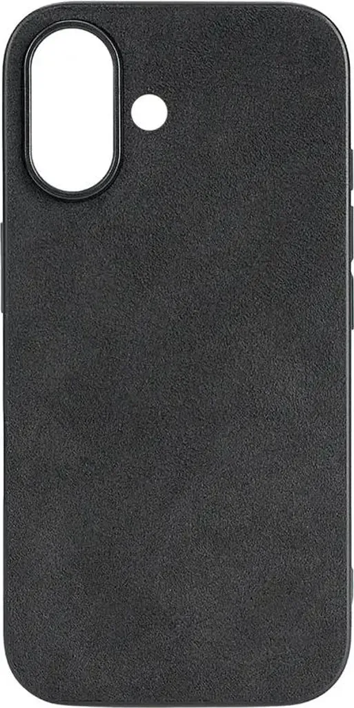 Housse iPhone 16 Noir en Microfibre pour Protection Quotidienne Chic
