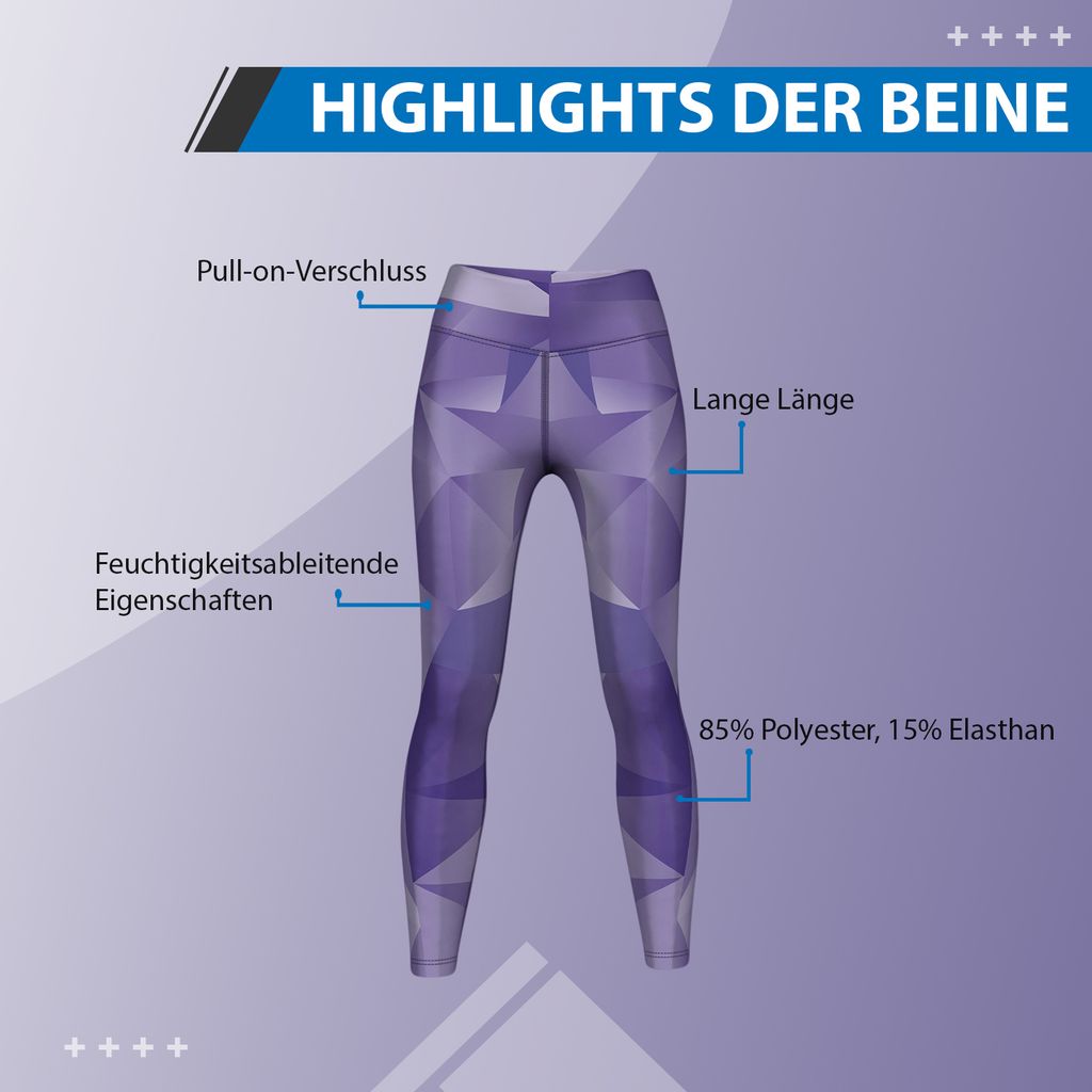 Camo Leggings sehr dehnbar Leggings für Sport, Yoga Gymnastik, Training, Tanzen & Freizeit, Größe:36/S, Leggings Models:GYM-8036 Grün