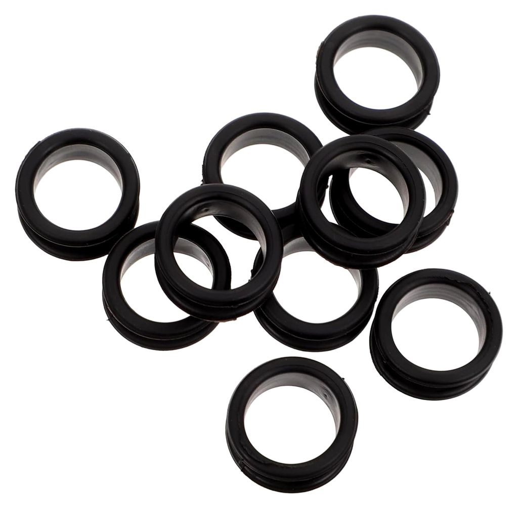 10 Stück Haarscheren-Fingerringe aus weichem Silikon, rutschfest und komfortabel für Friseure und Haustierpflege, vielseitig einsetzbar für Nage...