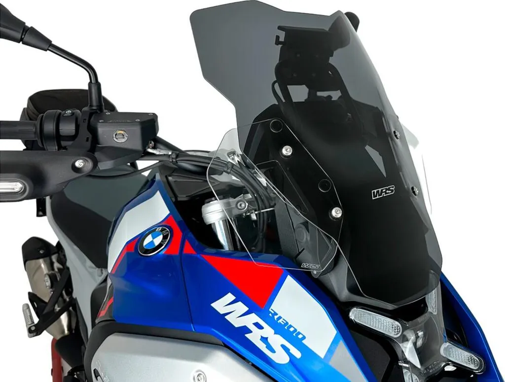 Moins de fatigue sur R1300GS avec la Bulle Touring Dark S Protect