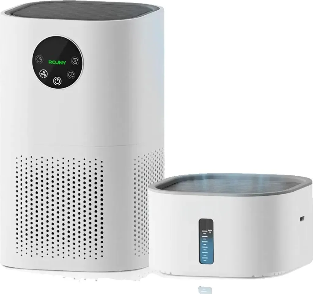 Purificateur d'air blanc anti-odeurs - Fini l'air sec et les polluants