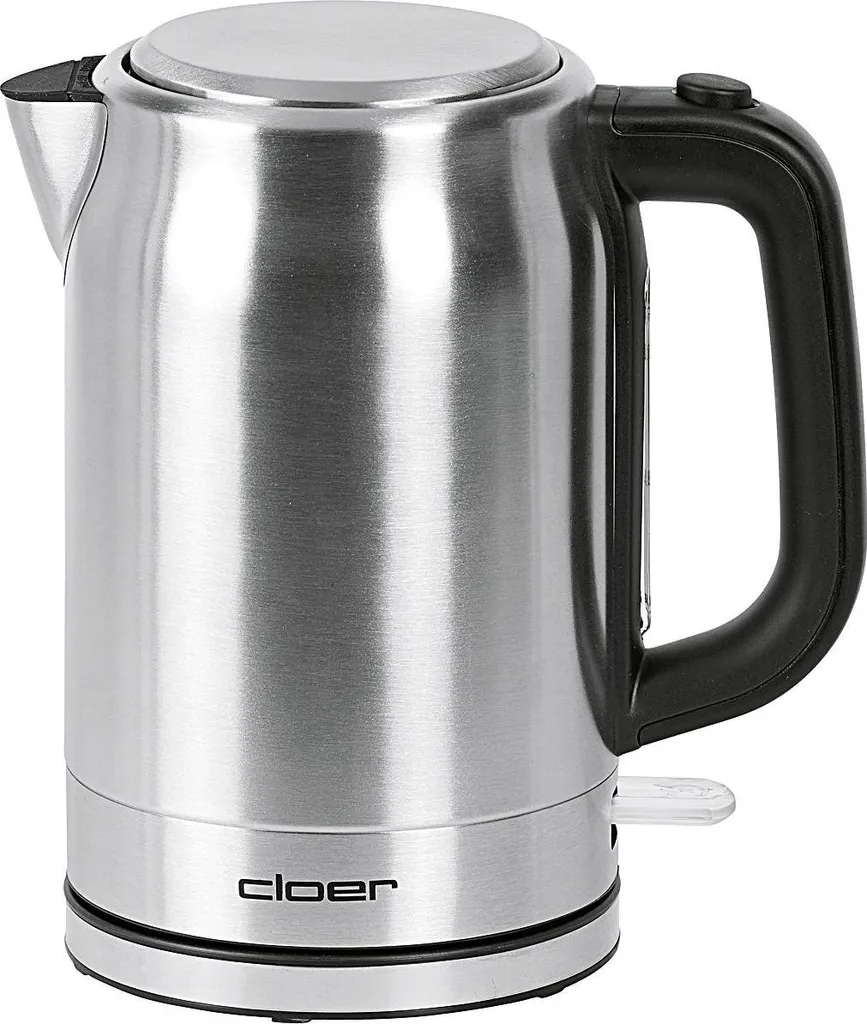Bouilloire familiale CLOER 4529 inox mat 1,7L idéale thé et café