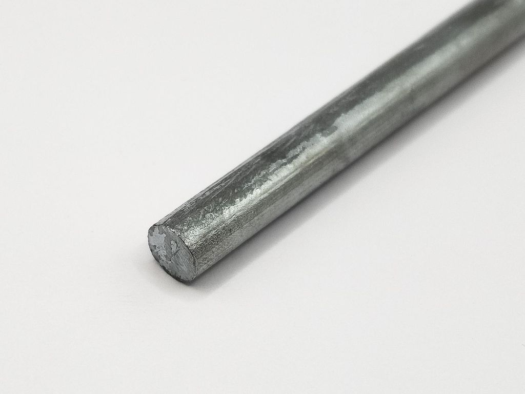 Gallium Ga99,99 4N Stäbe, Durchmesser: 8 mm, Länge: 100 mm