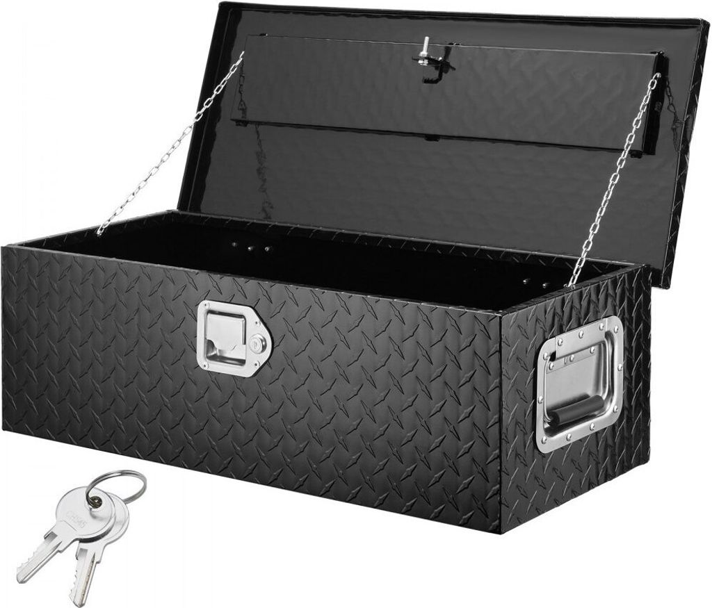 762 x 330 x 244 mm Lkw-Ladefläche Werkzeugkasten - 64 L Truckbox - Abschließbarer Werkzeugkasten - 30 kg Tragfähigkeit - Werkzeugkasten Organize...