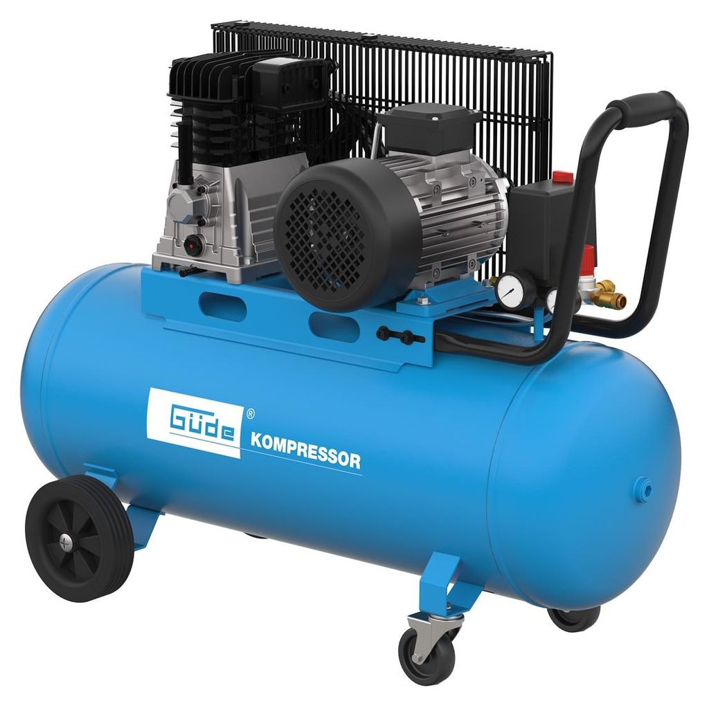 GÜDE Professionele compressor 580/10/100 H, 400V, 100 Productafbeelding 
