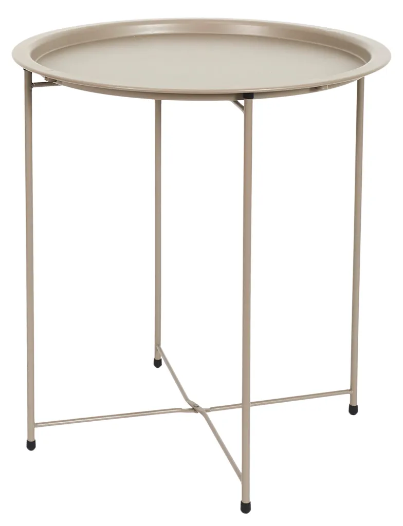 Table de salle à manger Sienna Beige - Table fixe pour salon de 6 places