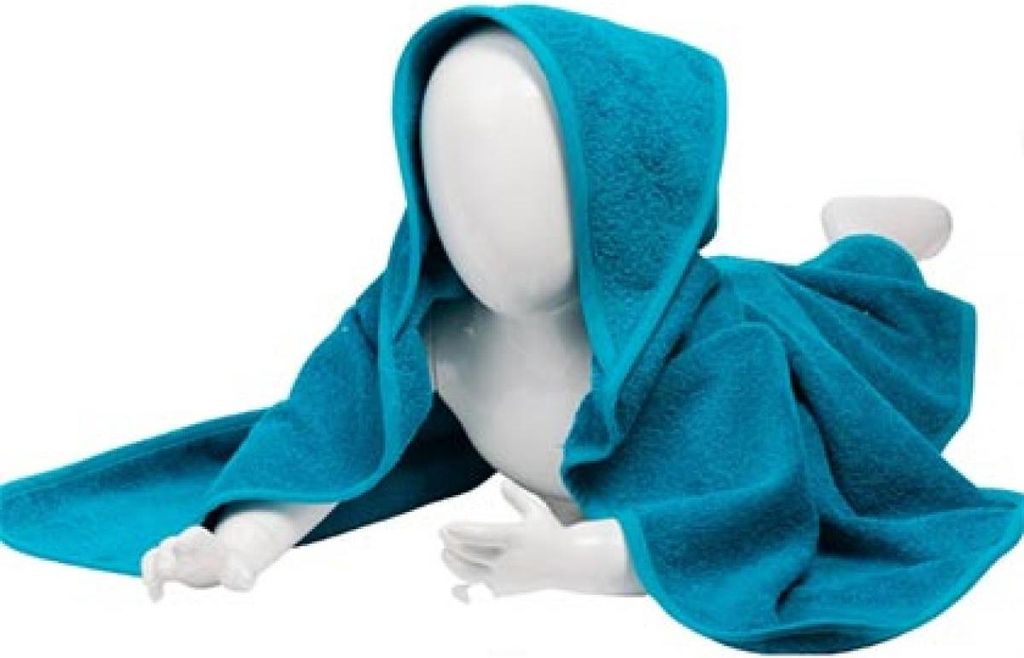 A&R 032.50 | Baby Hooded Towel / 75 x 75 cm - Farbe: Deep Blue/Deep Blue/Deep Blue - Größe: 75 x 75 cm