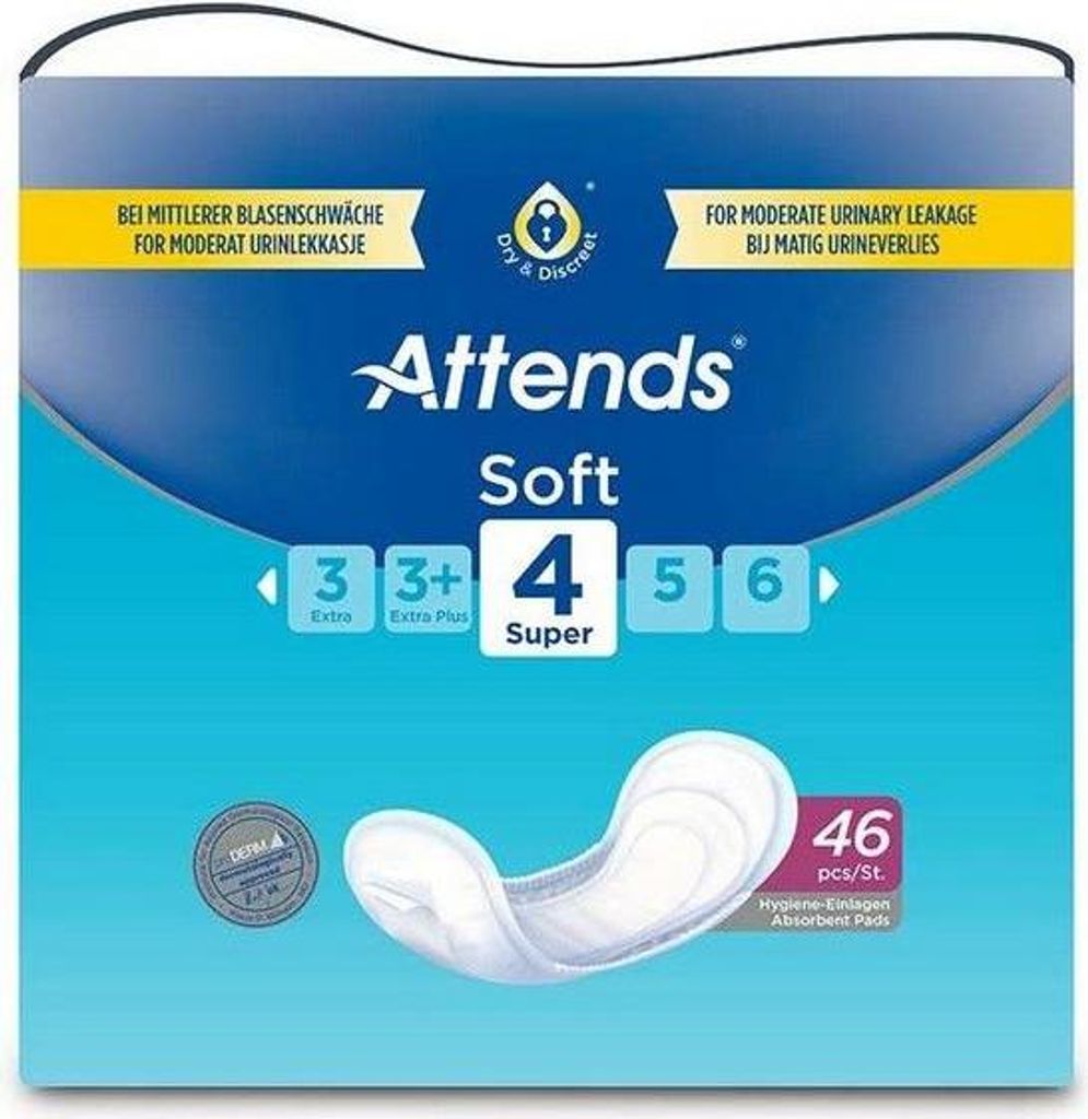 Attends Soft 4 - 1 paquet de 46 protections Image du produit 