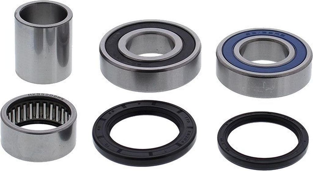 Radlager Satz mit Simmerring für Hinterrad Yamaha MT-10 1000 A Touring Edition ABS MTN1000 Baujahr 2018-2021 von All Balls Racing - Neu