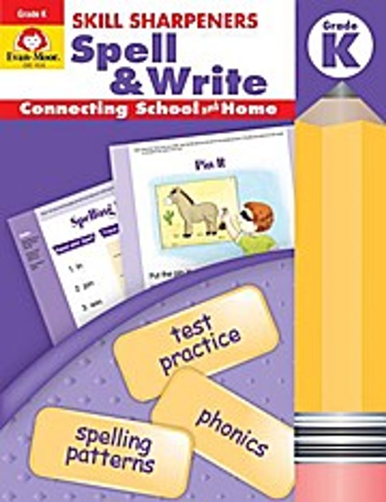 Skill Sharpeners: Spell & Write Grade K Zdjęcie produktu 