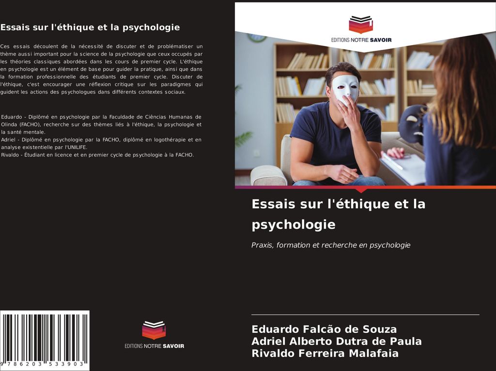 Essais sur l'éthique et la psychologie