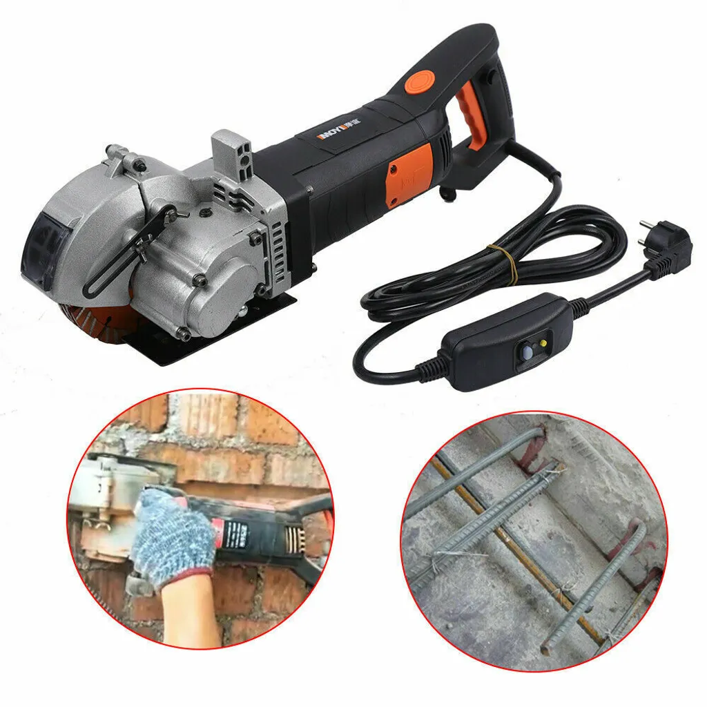 Fraiseuse murale électrique 4800W pour découpe de saignées de 42mm - 4