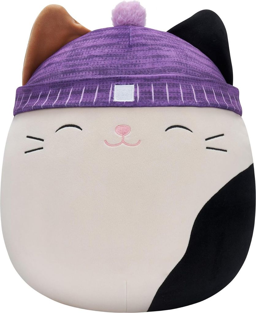 Squishmallows - Cam le chat avec bonnet - 40 cm (16") Image du produit 