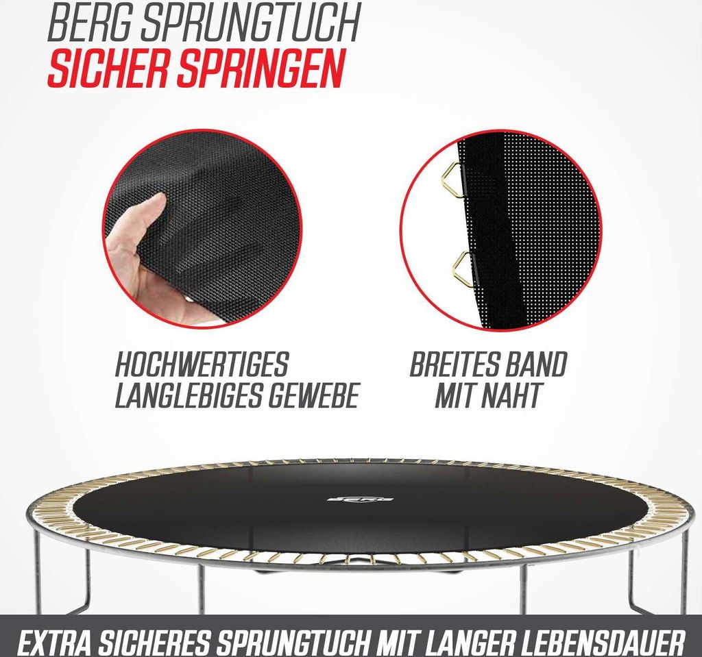BERG Trampolin Rechteckig 330 cm Ultim Favorit InGround Produktbild 10