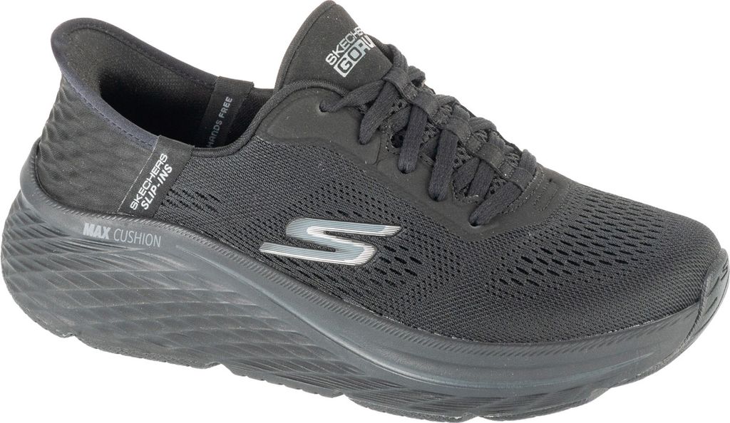 Skechers Slip-Ins: Max Cushioning Elite 2.0 - Vanish 129606-BBK, Sportschuhe, Damen, Schwarz