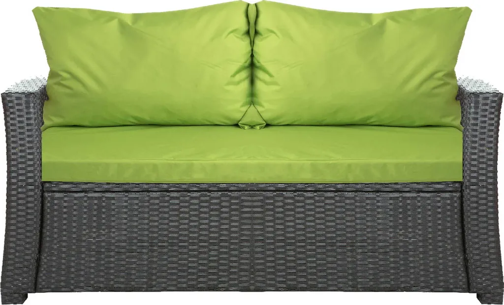 Cuscini Panca Giardino Lime: Comfort e Colore per Esterni Rattan