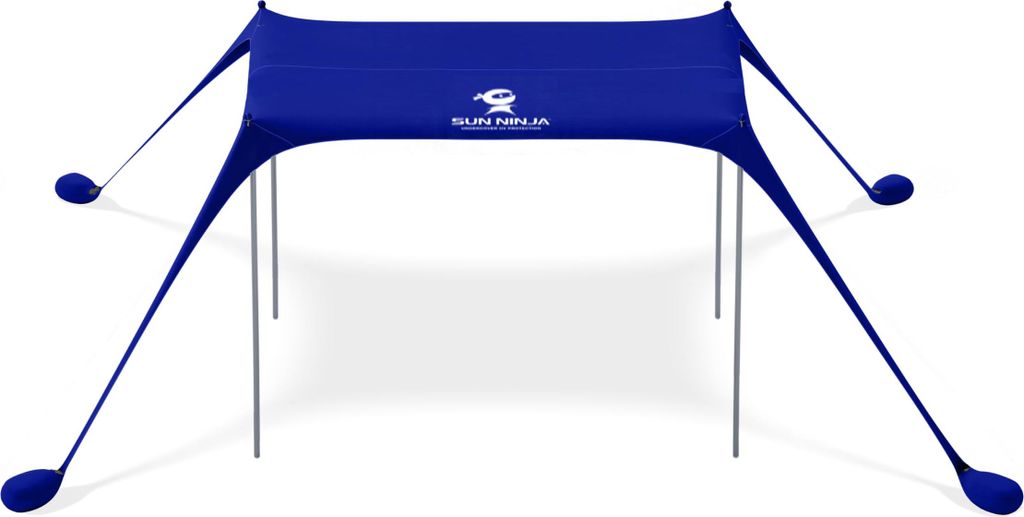 SUN NINJA Strandzelt mit UPF50+ - Sonnenschutz Strand Produktbild 