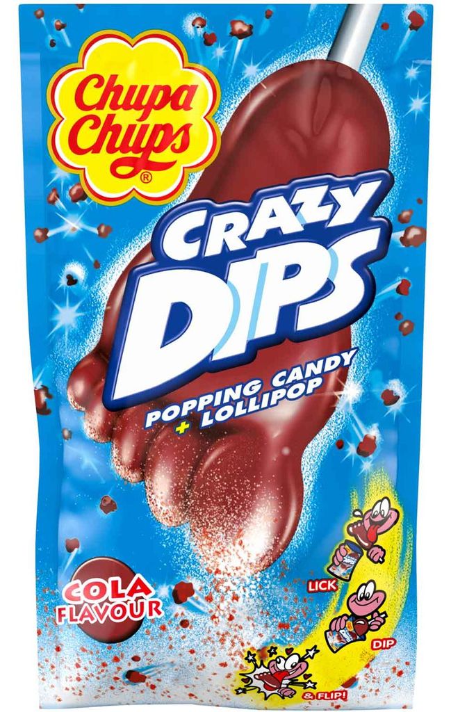 Chupa Chups Crazy Dips Cola 14g Produktbild 