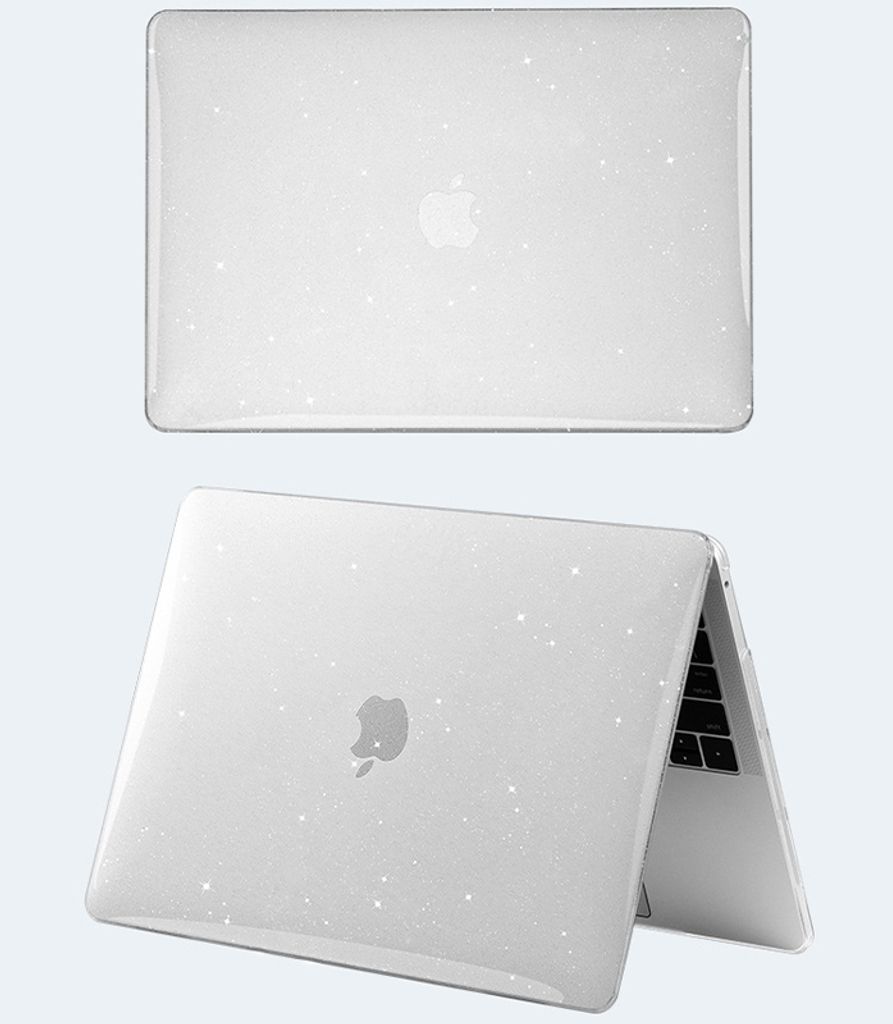 INF Schutzhülle für MacBook - Kristallklar Apple Laptop-Hülle 15 Air (A2941) M2 2023 / (A3114) M3 2024