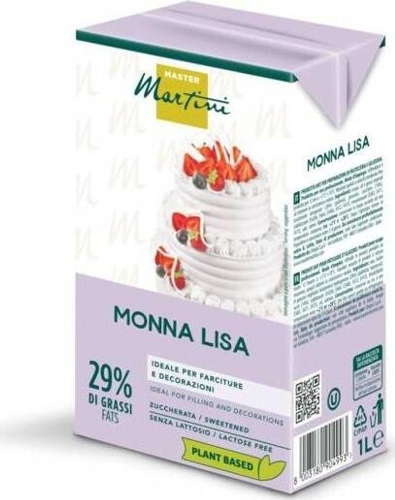 Rostlinná šlehačka bezlaktózová Monna Lisa (1 l) Obrázek produktu 