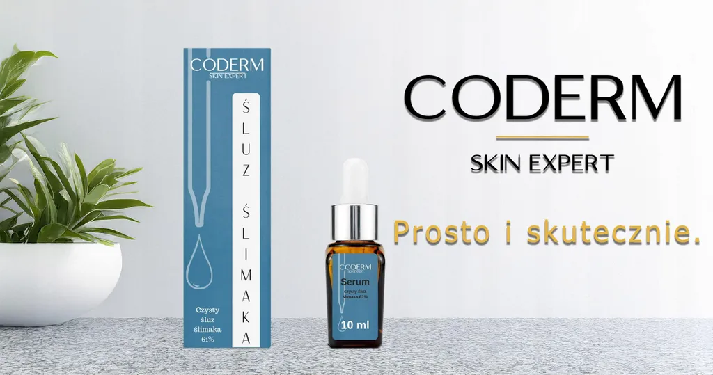 CODERM Siero Bava di Lumaca 61% 10ml | Trattamento Intensivo Rigenerante