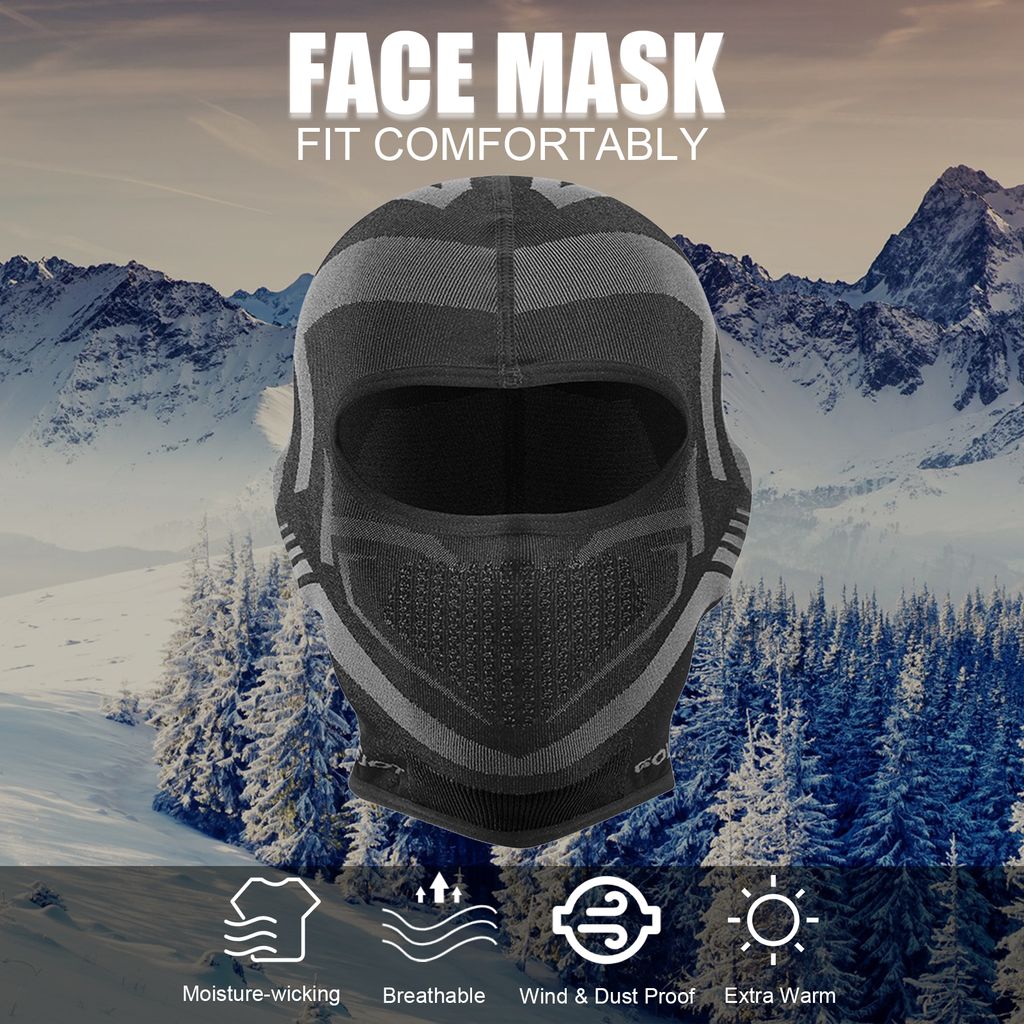 Sturmhaube Skimš¹tze Winddichte staubdichte thermische Gesichtsbedeckung im Winter zum Skifahren Snowboarden Motorradfahren fš¹r M?nner Frauen