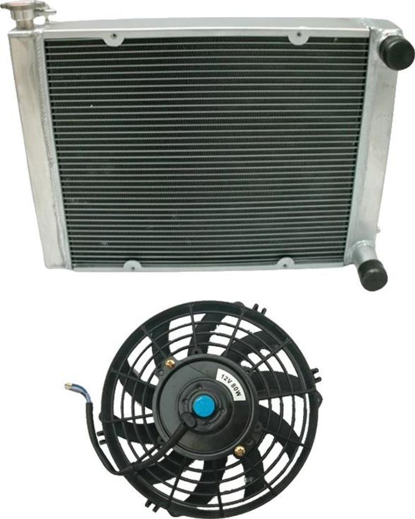 Radiatore in alluminio, dimensioni interne 450 mm x 388 mm Immagine del prodotto 