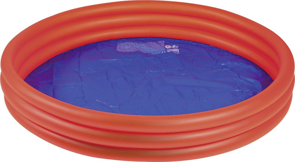 aufblasbarer Pool Junior 157 x 28 cm PVC rot/blau Produktbild 
