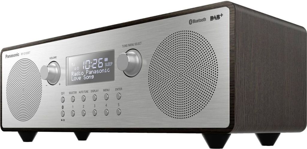 Panasonic RF-D100BT, Tragbar, Digital, DAB, DAB+, FM, 87,5 Produktbild 