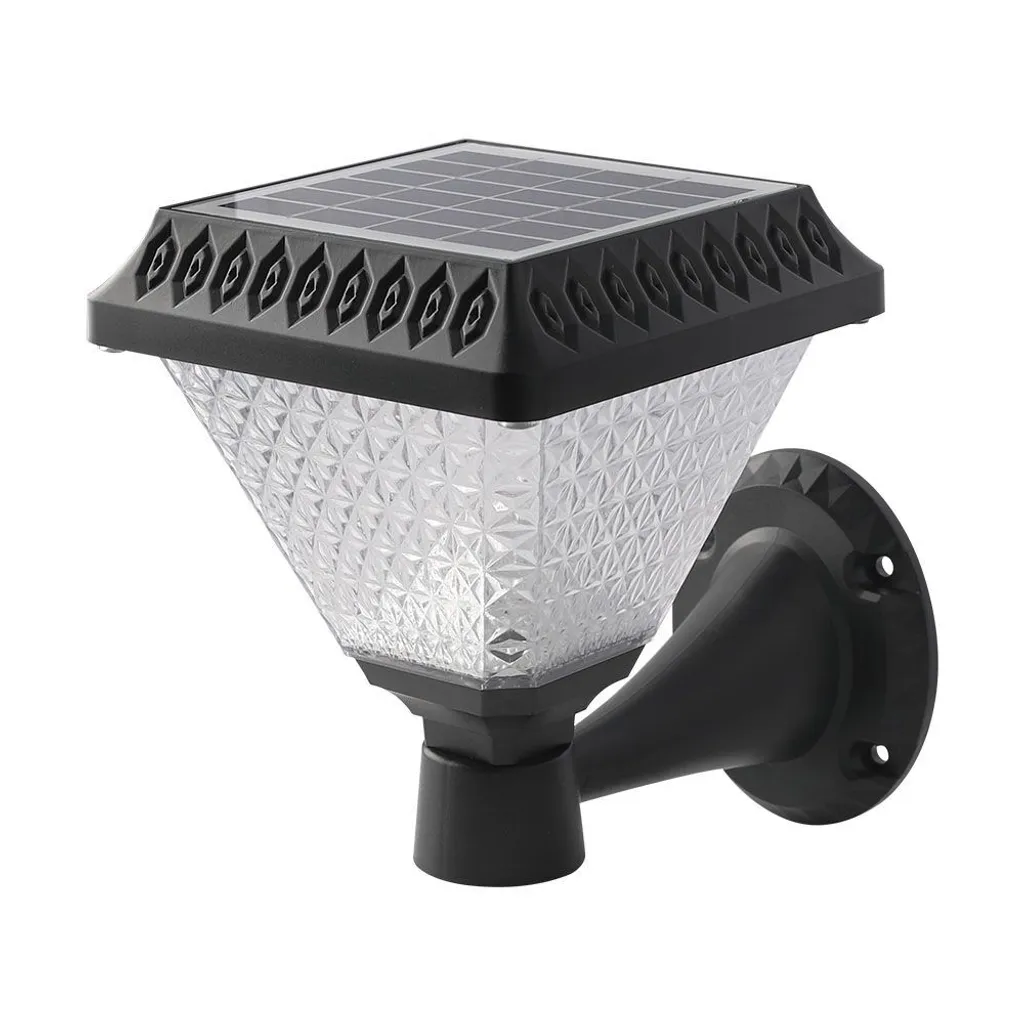 Applique Solare 3in1 IP44 Nero 0.8W 75 Lm - Specifiche Professionali