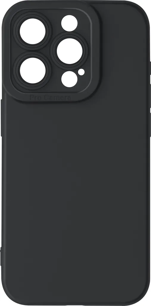 Custodia Avizar SoftGlow iPhone 15 Pro Nero | Anti-Shock e Soft-Touch
