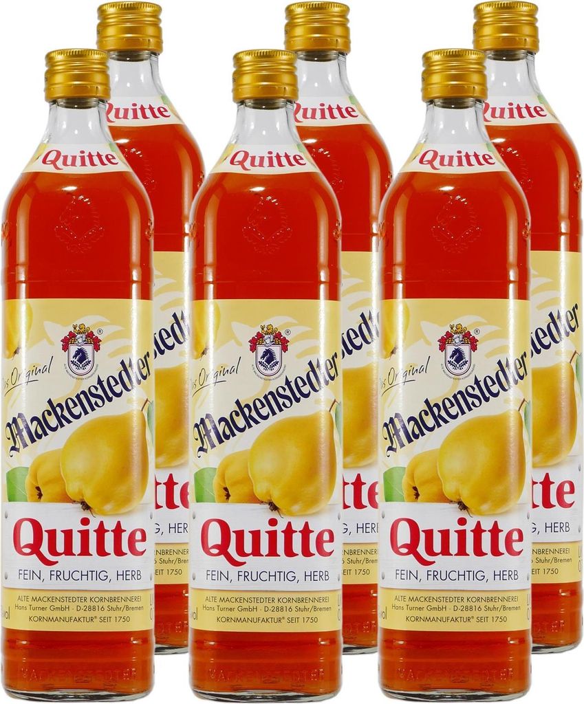 Mackenstedter Quitte Likör (6 x 0,7L)