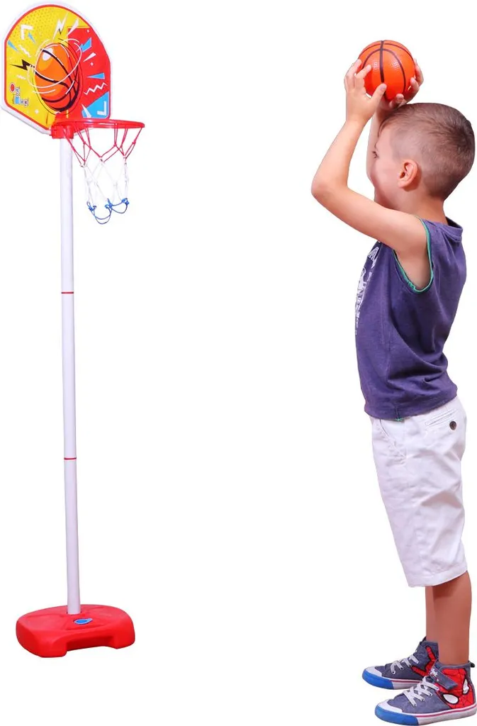 Panier de Basket Ogi Mogi Toys Réglable 73-152 cm pour Enfant dès 3 Ans
