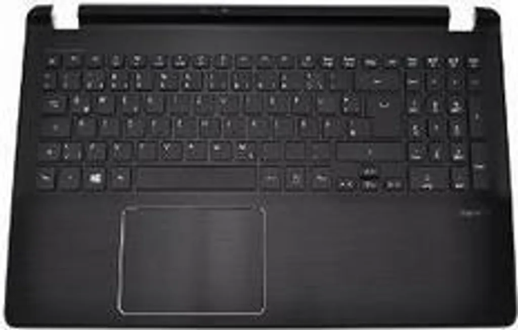 Réparer touchpad bloqué avec ce top case plastique noir Acer