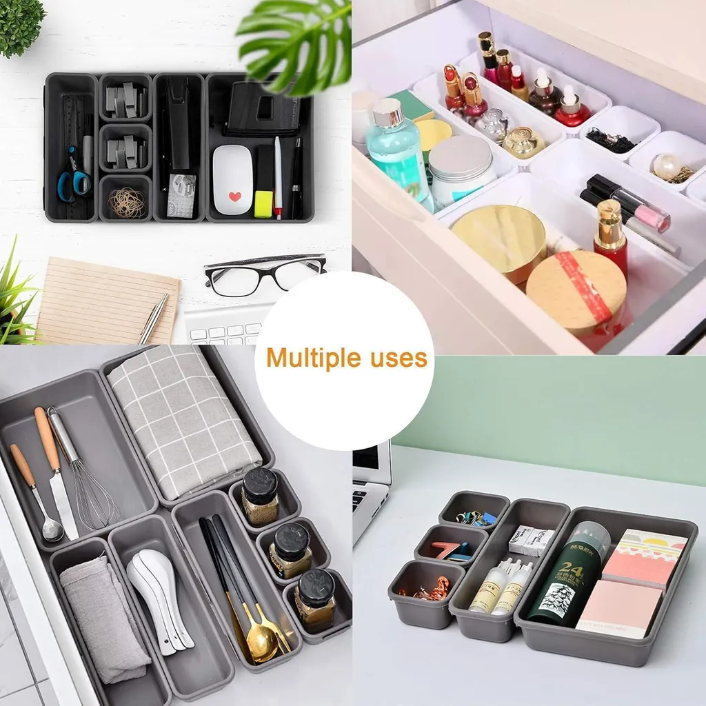 Offerta Set Organizer Cassetti: Scatole Portaoggetti e Divisori in Promo - 7