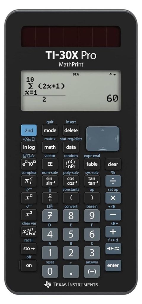 Texas Instruments TI 30X Pro MathPrint Produktbild 