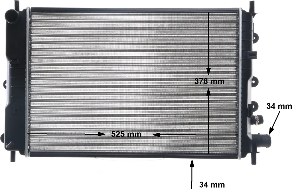 Offerta Radiatore Ford Escort VI MAHLE CR 1142 000S - Prezzo Top